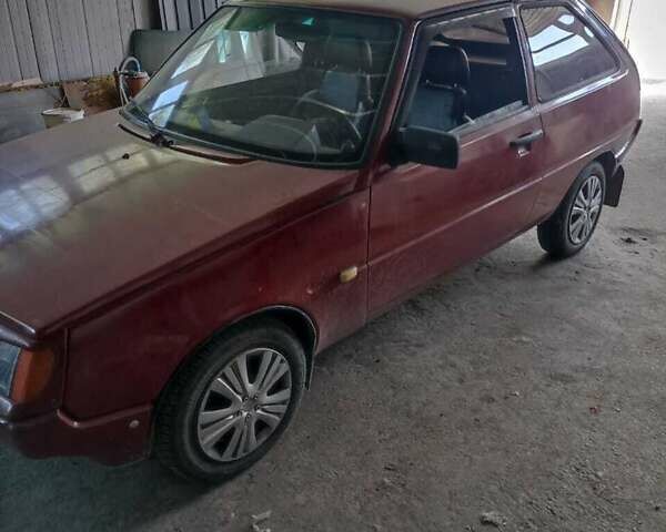 Красный ЗАЗ 1102 Таврия, объемом двигателя 1.1 л и пробегом 100 тыс. км за 900 $, фото 1 на Automoto.ua