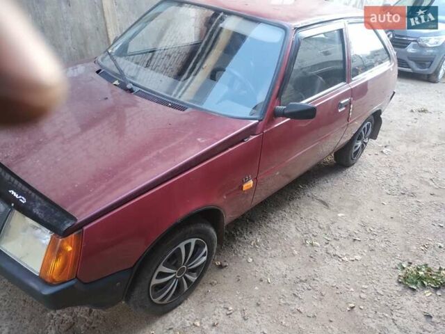 Красный ЗАЗ 1102 Таврия, объемом двигателя 1.1 л и пробегом 48 тыс. км за 900 $, фото 6 на Automoto.ua