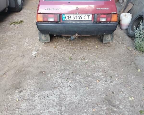 Красный ЗАЗ 1102 Таврия, объемом двигателя 1.1 л и пробегом 48 тыс. км за 900 $, фото 8 на Automoto.ua