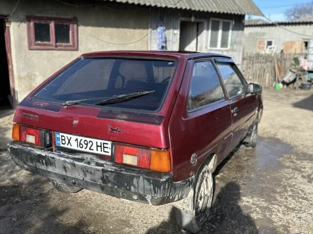 Червоний ЗАЗ 1102 Таврія, об'ємом двигуна 1.1 л та пробігом 90 тис. км за 400 $, фото 3 на Automoto.ua