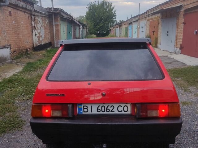 Красный ЗАЗ 1102 Таврия, объемом двигателя 1.1 л и пробегом 240 тыс. км за 650 $, фото 1 на Automoto.ua