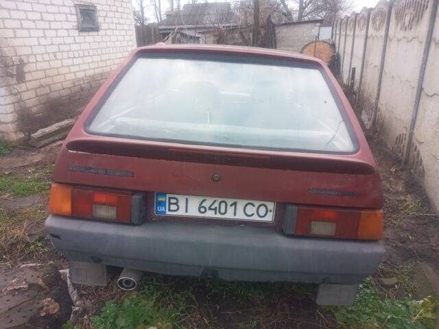 Красный ЗАЗ 1102 Таврия, объемом двигателя 1.1 л и пробегом 120 тыс. км за 261 $, фото 2 на Automoto.ua