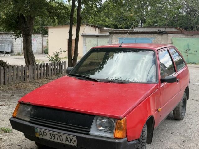 Красный ЗАЗ 1102 Таврия, объемом двигателя 1.1 л и пробегом 24 тыс. км за 301 $, фото 1 на Automoto.ua