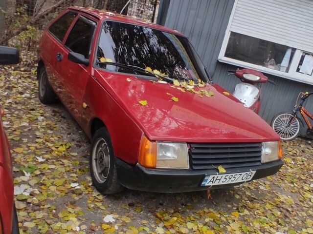 Червоний ЗАЗ 1102 Таврія, об'ємом двигуна 1.1 л та пробігом 150 тис. км за 476 $, фото 1 на Automoto.ua