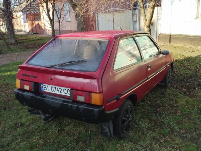 Червоний ЗАЗ 1102 Таврія, об'ємом двигуна 1.2 л та пробігом 100 тис. км за 1000 $, фото 2 на Automoto.ua
