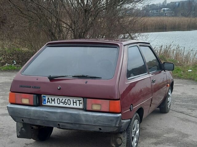 Красный ЗАЗ 1102 Таврия, объемом двигателя 1.1 л и пробегом 93 тыс. км за 1100 $, фото 1 на Automoto.ua