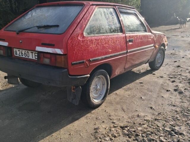 Красный ЗАЗ 1102 Таврия, объемом двигателя 0 л и пробегом 31 тыс. км за 600 $, фото 2 на Automoto.ua