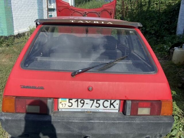 Красный ЗАЗ 1102 Таврия, объемом двигателя 0 л и пробегом 1 тыс. км за 700 $, фото 2 на Automoto.ua