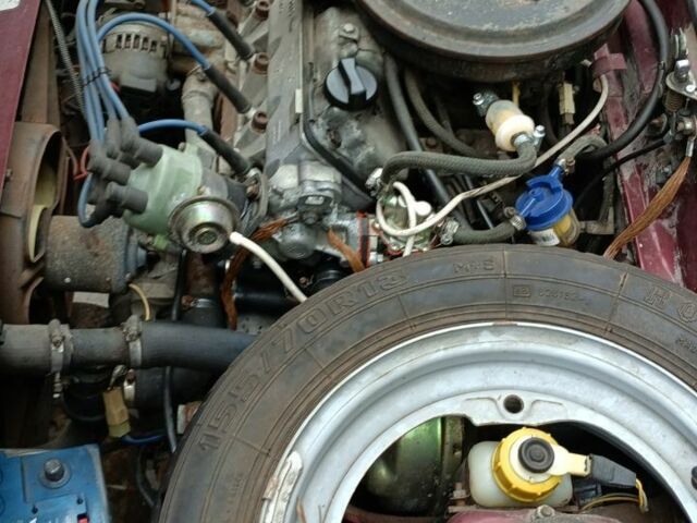 Красный ЗАЗ 1102 Таврия, объемом двигателя 0 л и пробегом 158 тыс. км за 700 $, фото 3 на Automoto.ua