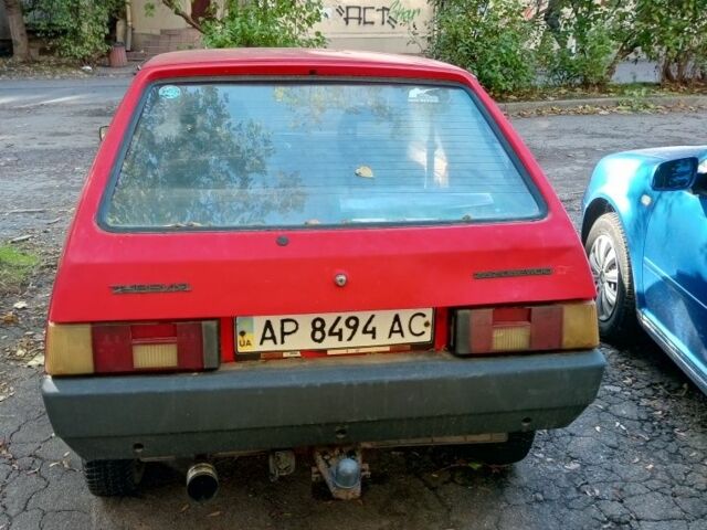 Красный ЗАЗ 1102 Таврия, объемом двигателя 1.1 л и пробегом 3 тыс. км за 500 $, фото 2 на Automoto.ua