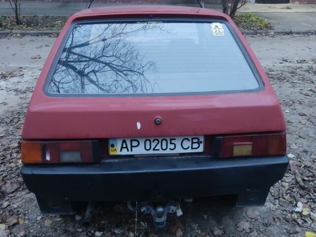 Красный ЗАЗ 1102 Таврия, объемом двигателя 1 л и пробегом 100 тыс. км за 284 $, фото 1 на Automoto.ua
