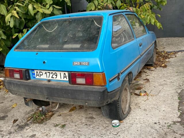 Синий ЗАЗ 1102 Таврия, объемом двигателя 1.1 л и пробегом 1000 тыс. км за 300 $, фото 3 на Automoto.ua