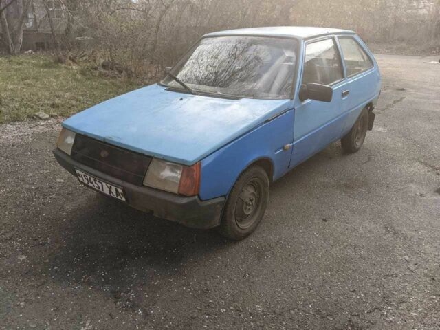 Синий ЗАЗ 1102 Таврия, объемом двигателя 1.1 л и пробегом 106 тыс. км за 452 $, фото 1 на Automoto.ua