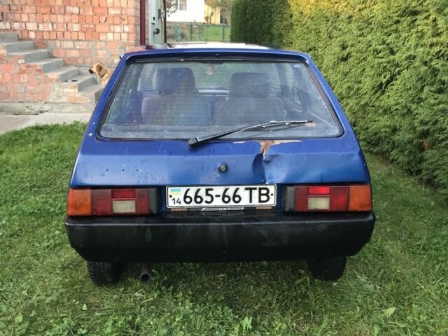 Синий ЗАЗ 1102 Таврия, объемом двигателя 1.2 л и пробегом 1 тыс. км за 350 $, фото 14 на Automoto.ua