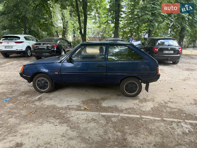 Синий ЗАЗ 1102 Таврия, объемом двигателя 1.09 л и пробегом 100 тыс. км за 526 $, фото 2 на Automoto.ua