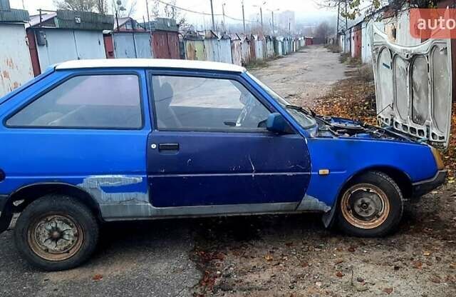 Синій ЗАЗ 1102 Таврія, об'ємом двигуна 1.1 л та пробігом 142 тис. км за 460 $, фото 1 на Automoto.ua