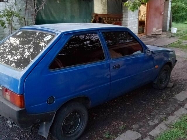 Синий ЗАЗ 1102 Таврия, объемом двигателя 1.2 л и пробегом 80 тыс. км за 450 $, фото 1 на Automoto.ua