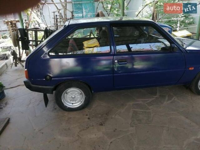 Синий ЗАЗ 1102 Таврия, объемом двигателя 1.1 л и пробегом 100 тыс. км за 600 $, фото 1 на Automoto.ua