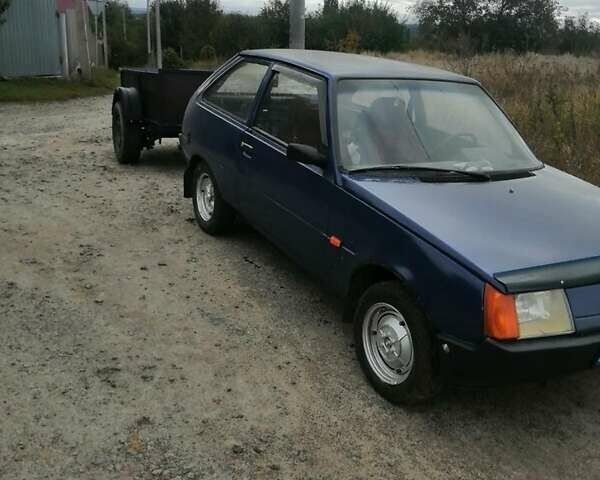 Синий ЗАЗ 1102 Таврия, объемом двигателя 1.1 л и пробегом 100 тыс. км за 600 $, фото 5 на Automoto.ua