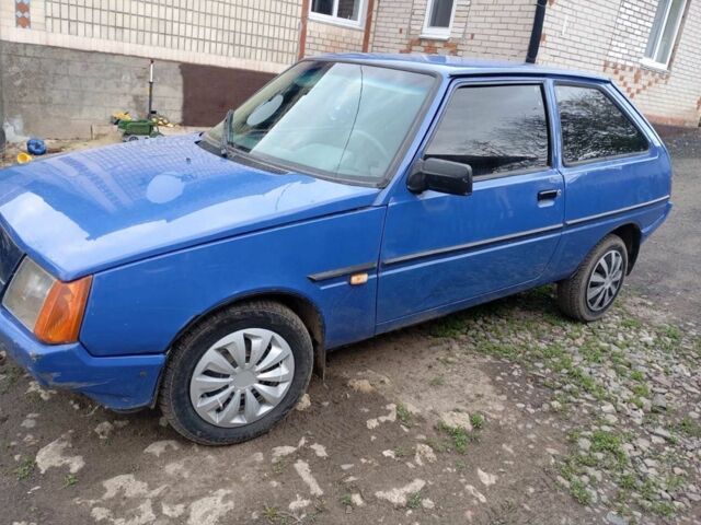 Синій ЗАЗ 1102 Таврія, об'ємом двигуна 1.1 л та пробігом 120 тис. км за 750 $, фото 1 на Automoto.ua