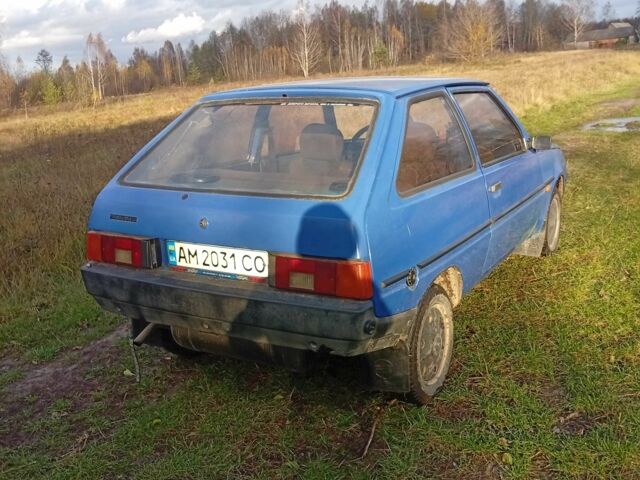 Синий ЗАЗ 1102 Таврия, объемом двигателя 1.1 л и пробегом 100 тыс. км за 716 $, фото 7 на Automoto.ua