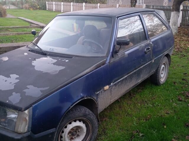 Синий ЗАЗ 1102 Таврия, объемом двигателя 1.2 л и пробегом 200 тыс. км за 300 $, фото 2 на Automoto.ua