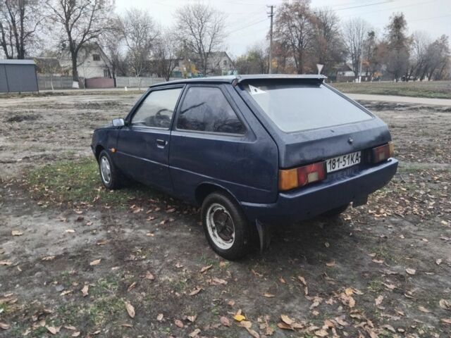Синій ЗАЗ 1102 Таврія, об'ємом двигуна 1.2 л та пробігом 200 тис. км за 405 $, фото 2 на Automoto.ua