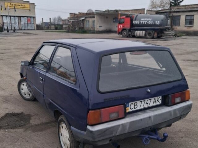 Синий ЗАЗ 1102 Таврия, объемом двигателя 1.2 л и пробегом 153 тыс. км за 650 $, фото 2 на Automoto.ua