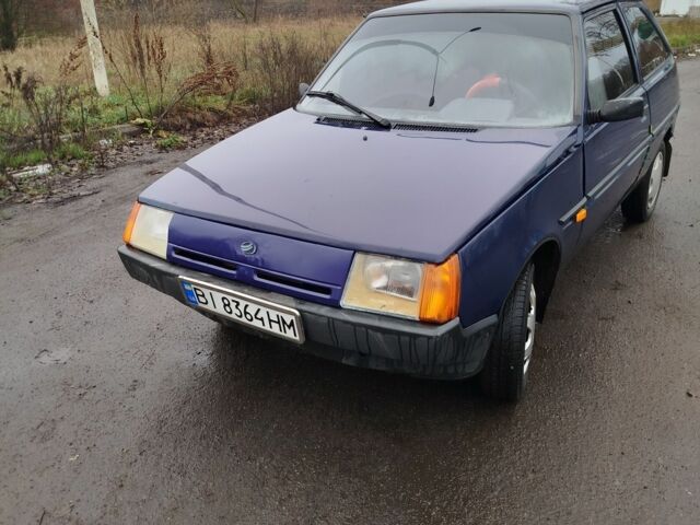 Синій ЗАЗ 1102 Таврія, об'ємом двигуна 1.2 л та пробігом 198 тис. км за 757 $, фото 2 на Automoto.ua