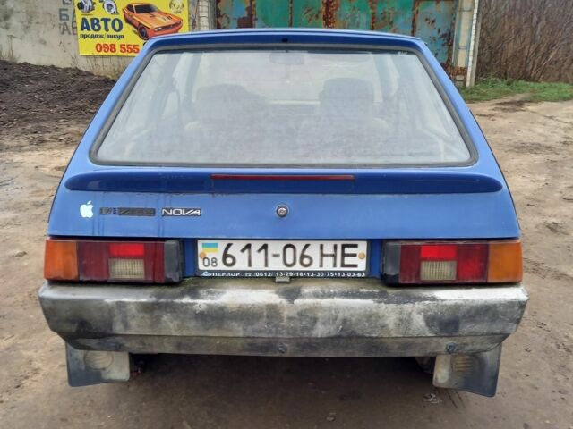 Синий ЗАЗ 1102 Таврия, объемом двигателя 1.2 л и пробегом 80 тыс. км за 237 $, фото 5 на Automoto.ua