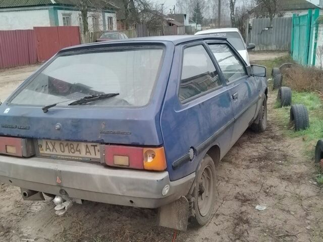 Синій ЗАЗ 1102 Таврія, об'ємом двигуна 1 л та пробігом 120 тис. км за 450 $, фото 1 на Automoto.ua