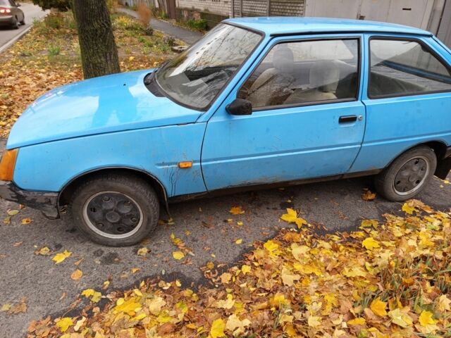 Синий ЗАЗ 1102 Таврия, объемом двигателя 1.1 л и пробегом 91 тыс. км за 524 $, фото 1 на Automoto.ua