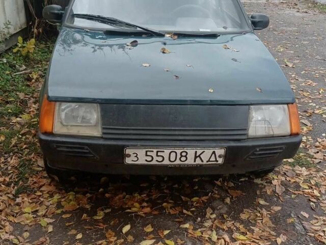 Зеленый ЗАЗ 1102 Таврия, объемом двигателя 1.2 л и пробегом 34 тыс. км за 591 $, фото 1 на Automoto.ua