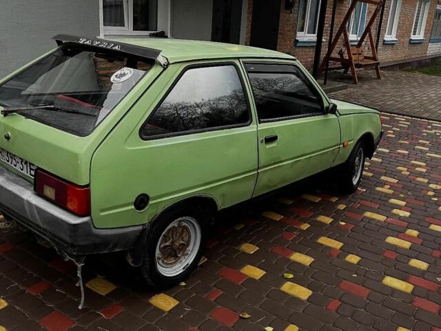 Зеленый ЗАЗ 1102 Таврия, объемом двигателя 1.1 л и пробегом 96 тыс. км за 430 $, фото 1 на Automoto.ua