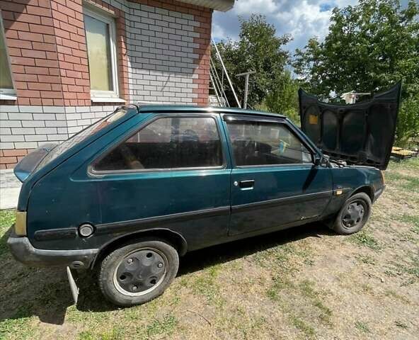 Зелений ЗАЗ 1102 Таврія, об'ємом двигуна 1.2 л та пробігом 200 тис. км за 600 $, фото 1 на Automoto.ua