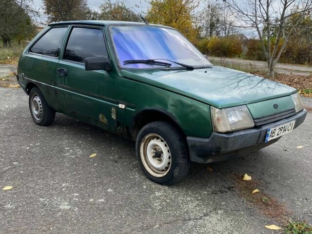 Зеленый ЗАЗ 1102 Таврия, объемом двигателя 1.2 л и пробегом 124 тыс. км за 450 $, фото 4 на Automoto.ua