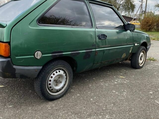 Зеленый ЗАЗ 1102 Таврия, объемом двигателя 1.2 л и пробегом 124 тыс. км за 450 $, фото 2 на Automoto.ua