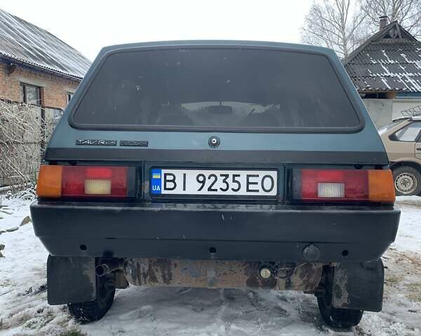 Зеленый ЗАЗ 1102 Таврия, объемом двигателя 1.1 л и пробегом 242 тыс. км за 1000 $, фото 6 на Automoto.ua