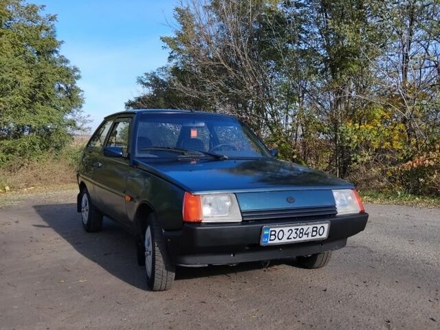 Зеленый ЗАЗ 1102 Таврия, объемом двигателя 1.2 л и пробегом 130 тыс. км за 850 $, фото 1 на Automoto.ua