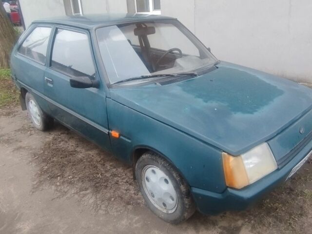 Зеленый ЗАЗ 1102 Таврия, объемом двигателя 1.1 л и пробегом 10 тыс. км за 591 $, фото 1 на Automoto.ua