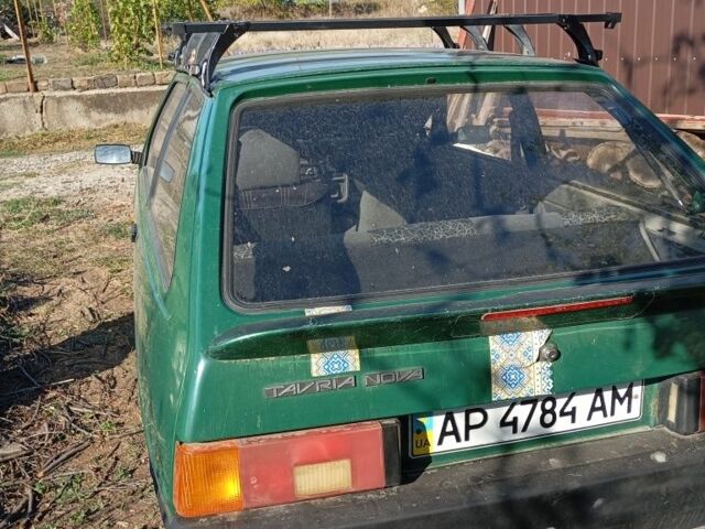 Зеленый ЗАЗ 1102 Таврия, объемом двигателя 1.1 л и пробегом 95 тыс. км за 1087 $, фото 1 на Automoto.ua