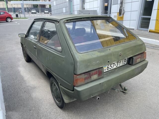 Зеленый ЗАЗ 1102 Таврия, объемом двигателя 1 л и пробегом 72 тыс. км за 290 $, фото 5 на Automoto.ua