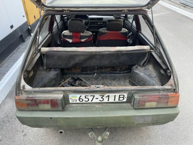 Зеленый ЗАЗ 1102 Таврия, объемом двигателя 1 л и пробегом 72 тыс. км за 290 $, фото 9 на Automoto.ua