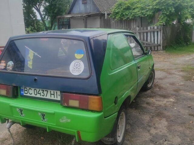 Зеленый ЗАЗ 1102 Таврия, объемом двигателя 1.2 л и пробегом 20 тыс. км за 241 $, фото 1 на Automoto.ua