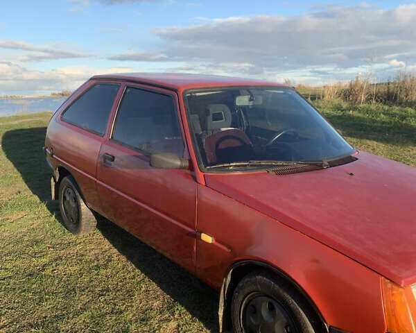 Красный ЗАЗ 1102 Таврія-Нова, объемом двигателя 1.1 л и пробегом 160 тыс. км за 800 $, фото 6 на Automoto.ua