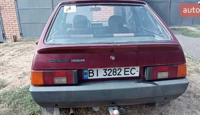Красный ЗАЗ 1102 Таврія-Нова, объемом двигателя 1.09 л и пробегом 130 тыс. км за 1100 $, фото 9 на Automoto.ua