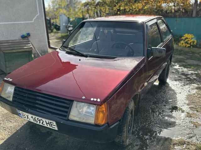 Красный ЗАЗ 1102 Таврия-Нова, объемом двигателя 1.1 л и пробегом 90 тыс. км за 450 $, фото 1 на Automoto.ua