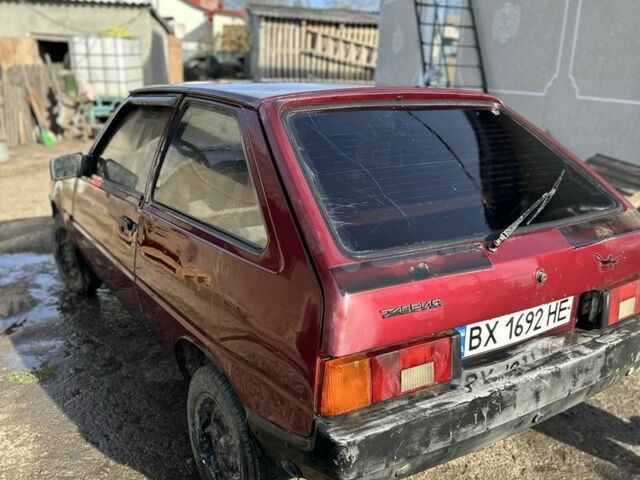 Красный ЗАЗ 1102 Таврия-Нова, объемом двигателя 1.1 л и пробегом 90 тыс. км за 450 $, фото 2 на Automoto.ua