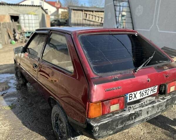 Красный ЗАЗ 1102 Таврія-Нова, объемом двигателя 1.1 л и пробегом 90 тыс. км за 450 $, фото 1 на Automoto.ua