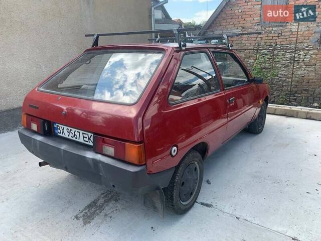 Красный ЗАЗ 1102 Таврія-Нова, объемом двигателя 1.1 л и пробегом 38 тыс. км за 800 $, фото 1 на Automoto.ua